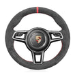 Couvre Volant Porsche 911 991.2 982 Alcantara Surpiqures