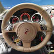 Couvre volant Porsche en cuir à coudre
