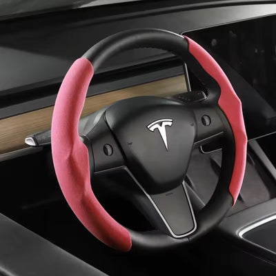 Couvre volant Tesla - vue de profil - Becquet Voiture