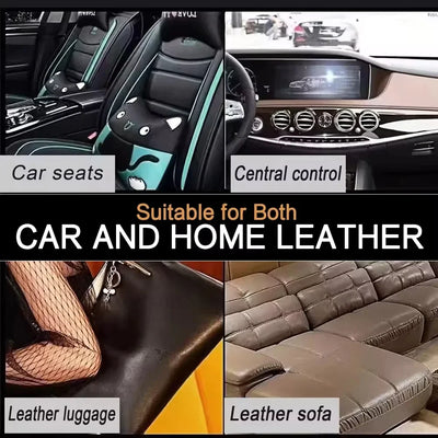 Crème Entretien Cuir Multifonction Voiture Intérieur - installé sur véhicule - Becquet Voiture