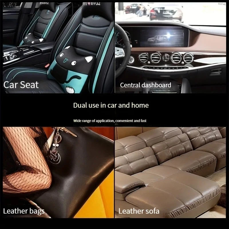 Multifunctional Car Leather Care Cream 160g - fitted on vehicle - Becquet Voiture
