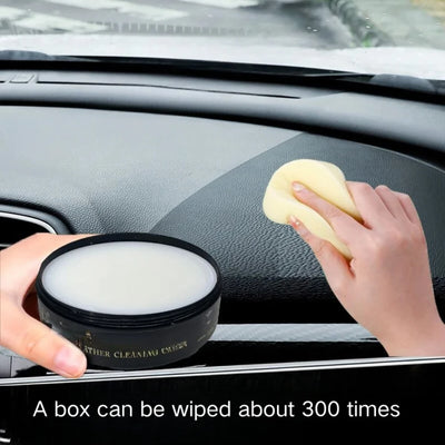 Crème Entretien Cuir Voiture 160g Multifonction - vue arrière - Becquet Voiture