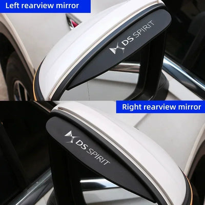 Déflecteurs de Pluie Rétroviseur DS3 DS4 DS5 DS7 (Kit 2 Pièces) - installé sur véhicule - Becquet Voiture
