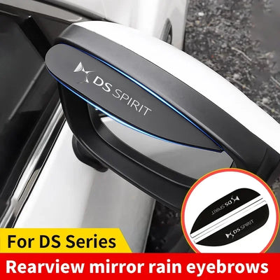 Déflecteurs de Pluie Rétroviseur DS3 DS4 DS5 DS7 (Kit 2 Pièces) - vue de face - Becquet Voiture