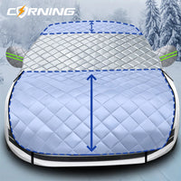 Demi-Bâche Anti-Grêle Voiture Universelle Étanche Multicouche - vue de profil - Becquet Voiture