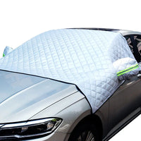 Demi-Bâche Pare-brise Voiture Imperméable Anti-givre - packshot studio - Becquet Voiture