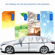 Demi-Bâche Pare-Soleil Voiture Universelle Anti-Chaleur