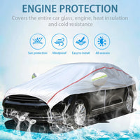 Demi-Bâche Universelle Voiture Imperméable SUV Berline - packshot studio - Becquet Voiture