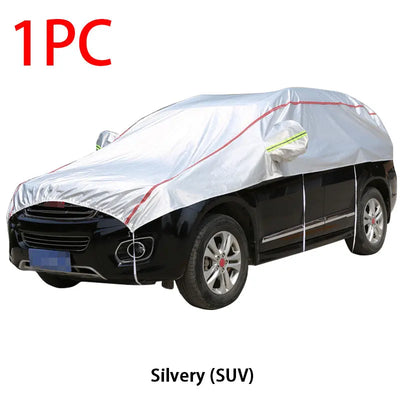Demi-Bâche Universelle Voiture Imperméable SUV Berline - vue rapprochée - Becquet Voiture