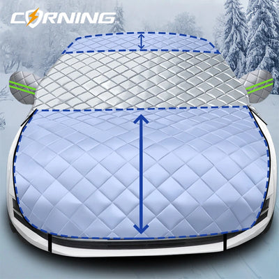Demi-Housse Anti-grêle Voiture SUV Étanche Universelle - vue de profil - Becquet Voiture