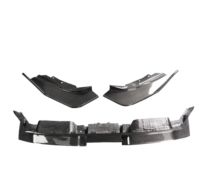 Diffuseur AD Fibre Carbone BMW G87 M2 3 Pièces - vue de face - Becquet Voiture