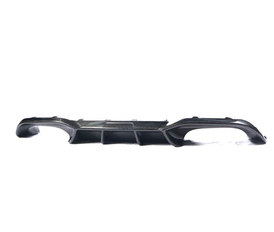 Diffuseur AK Carbone Humide BMW M2 F87 - vue de face - Becquet Voiture