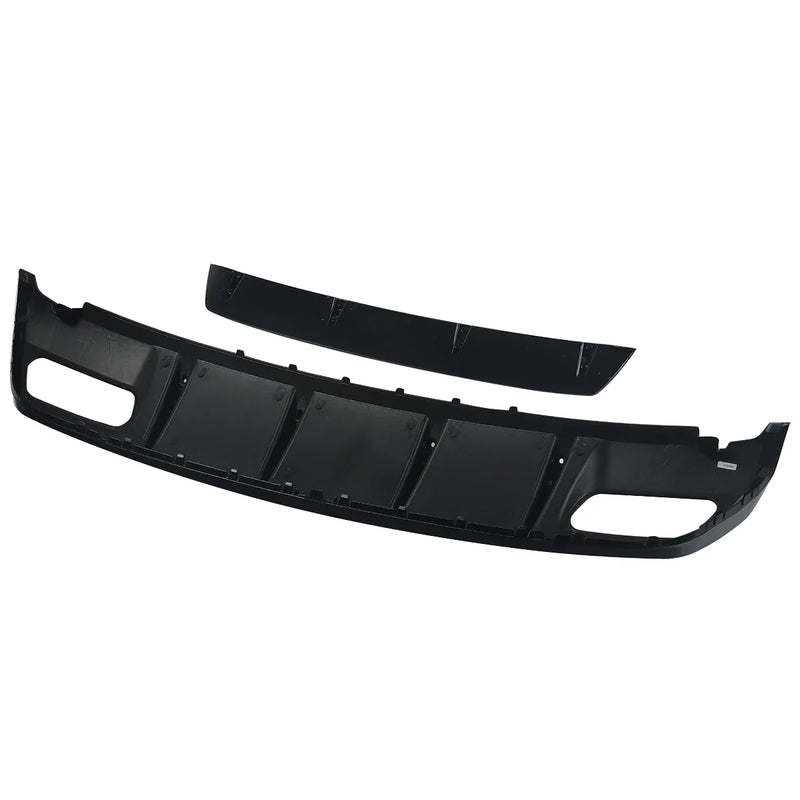 Rear Diffuser A45 AMG Mercedes A-Class W176 2012-2018 - rear view - Becquet Voiture