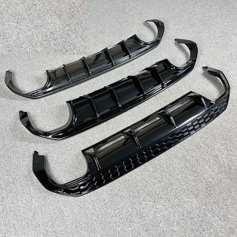 Rear Diffuser Audi A3 S3 8Y 2021-2024 - studio packshot - Becquet Voiture