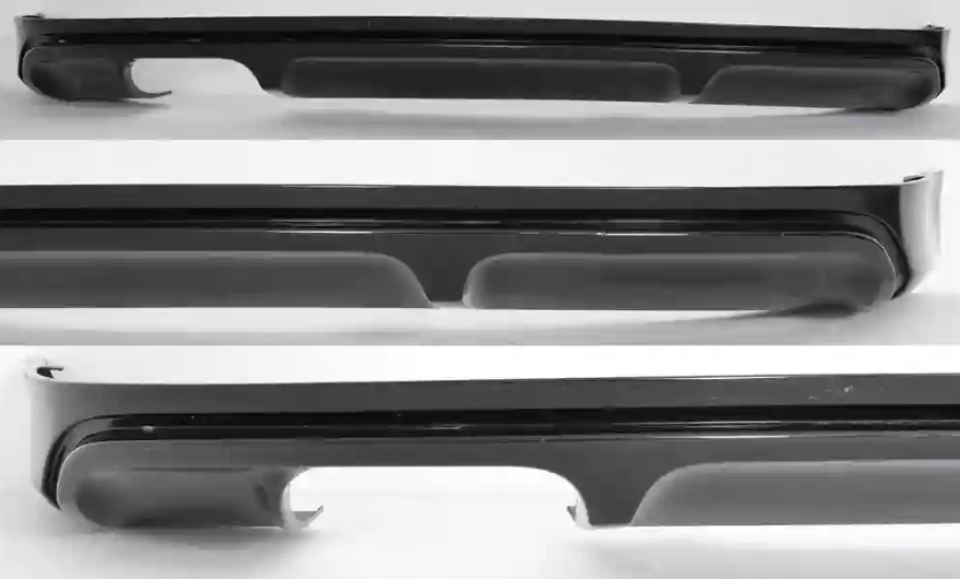 Diffuseur Arrière Audi A3 Sportback 8P 2004-2008 5 Portes - vue de face - Becquet Voiture