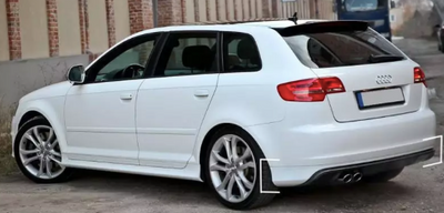 Diffuseur Arrière Audi A3 Sportback 8P 2004-2008 5 Portes - vue de profil - Becquet Voiture