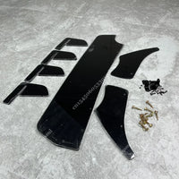 Rear Diffuser Audi A6 C6 Sedan 2005-2012 - studio packshot - Becquet Voiture