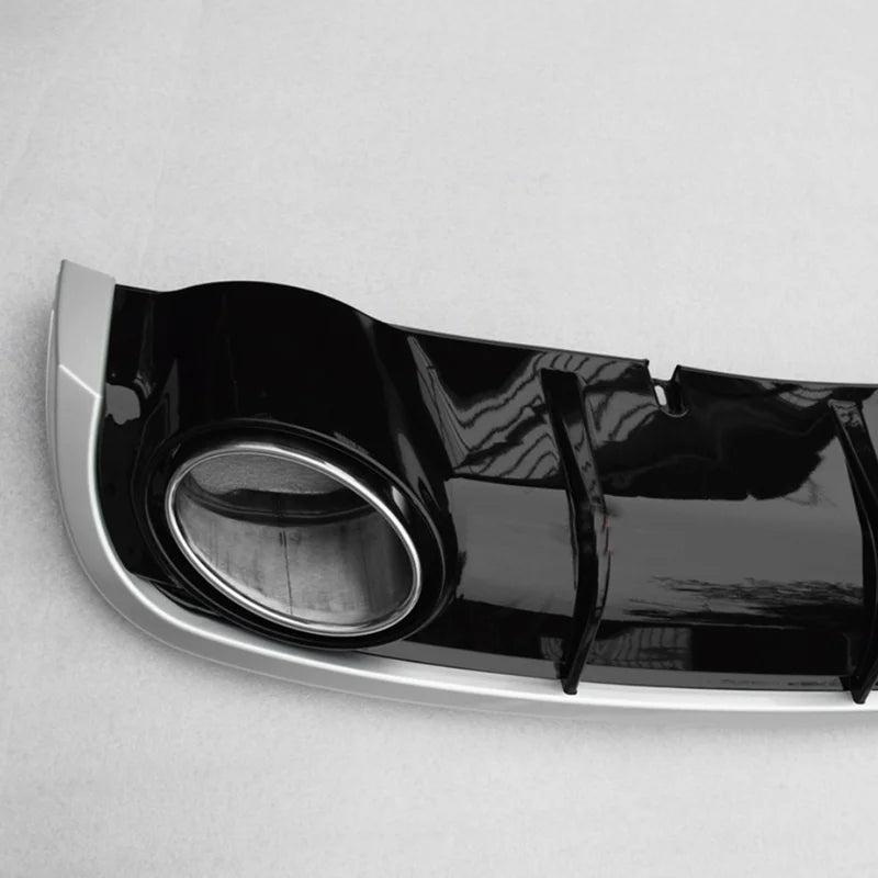 Rear Diffuser Audi A6 C7 RS6 Style 2012-2015 - rear view - Becquet Voiture