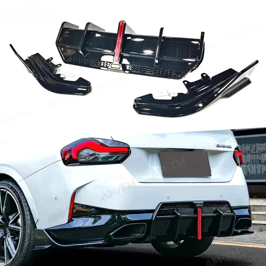 Diffuseur Arrière Becquet BMW Série 2 G42 - vue de face - Becquet Voiture