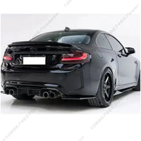 Diffuseur Arrière BMW M2 F87 2016-2020 - vue arrière - Becquet Voiture