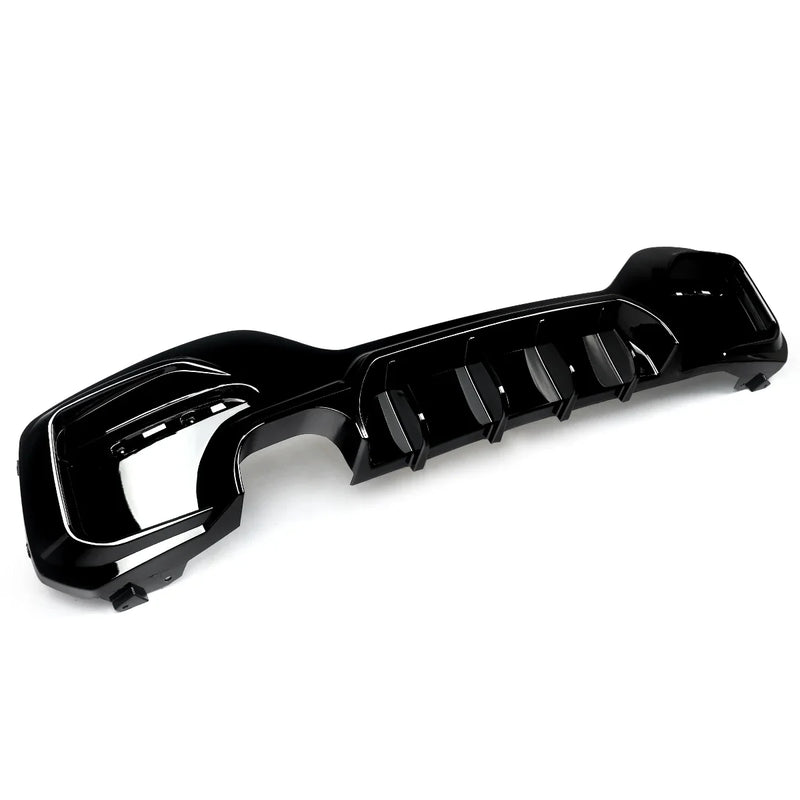 Diffuseur Arrière BMW Série 1 F20 F21 LCI 2015-2019 (réf. 2) - vue de trois-quarts - Becquet Voiture
