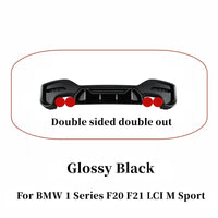 Diffuseur Arrière BMW Série 1 F20 F21 LCI 2015-2019 - vue de dessus - Becquet Voiture