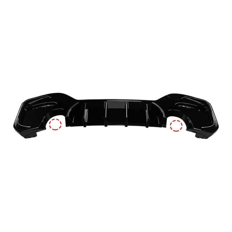 Diffuseur Arrière BMW Série 1 F20 F21 M Sport 2015-2019 - détail du montage - Becquet Voiture