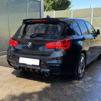 Diffuseur Arrière BMW Série 1 F20 F21 M Sport 2015-2019 - vue arrière - Becquet Voiture