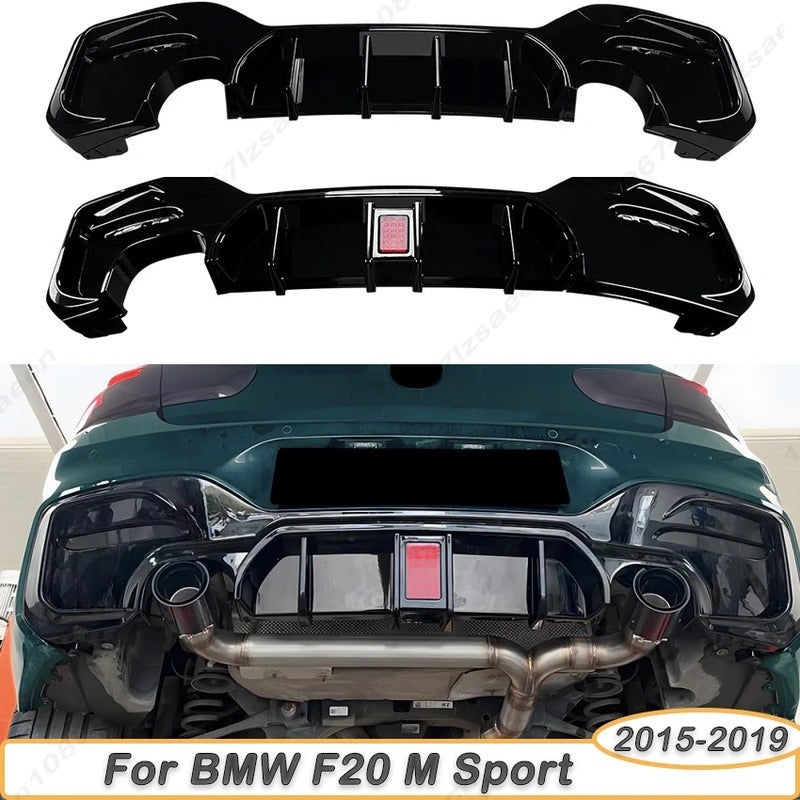 Diffuseur Arrière BMW Série 1 F20 F21 M Sport 2015-2019 - vue de face - Becquet Voiture