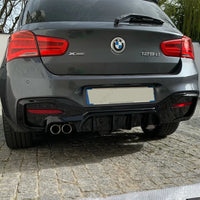 Diffuseur Arrière BMW Série 1 F20 F21 M Sport 2015-2019 - vue de profil - Becquet Voiture