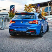 Diffuseur Arrière BMW Série 1 F20 F21 M Sport 2015-2019 - vue de trois-quarts - Becquet Voiture