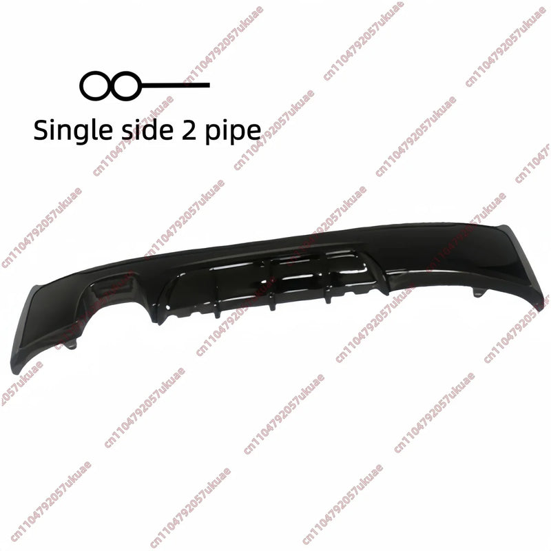 Diffuseur Arrière BMW Série 2 F22 F23 M Sport 2015-2021 - détail du montage - Becquet Voiture