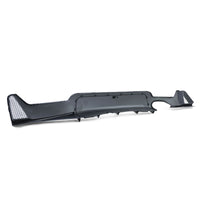 Heckdiffusor BMW 4er F32 M-Paket glänzend schwarz 2013–2020 - Vorderansicht 2 - Becquet Voiture