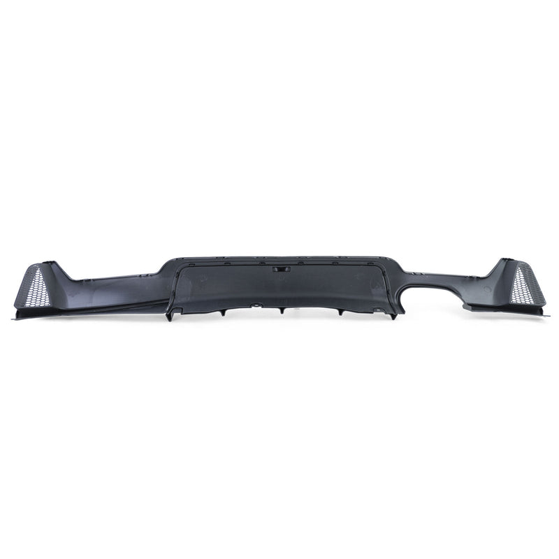 Diffuseur Arrière BMW Série 4 F32 Pack M Noir Brillant - vue de profil 2 - Becquet Voiture