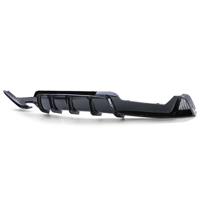 Diffuseur Arrière BMW Série 4 F32 Pack M Noir Brillant - vue rapprochée - Becquet Voiture
