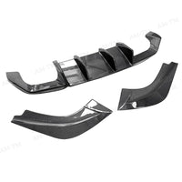 Diffuseur Arrière Carbone BMW M2 F87 2014-2021 - installé sur véhicule - Becquet Voiture