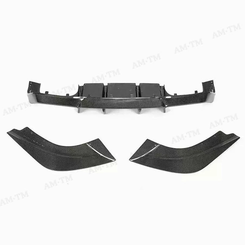 Diffuseur Arrière Carbone BMW M2 F87 2014-2021 - vue arrière - Becquet Voiture