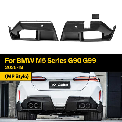 Diffuseur Arrière Carbone BMW M5 G90 G99 2025+ - vue de face - Becquet Voiture