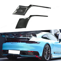 Diffuseur Arrière Carbone Porsche 911 992 Carrera 2019+ - vue de face - Becquet Voiture
