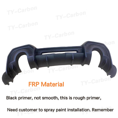 Diffuseur Arrière Carbone Toyota GR86 BRZ 2022-2025 - détail du montage - Becquet Voiture