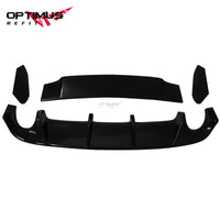Diffuseur Arrière Carbone Volkswagen Golf MK6 GTI 2008-2013 - en situation - Becquet Voiture