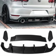 Diffuseur Arrière Carbone Volkswagen Golf MK6 GTI 2008-2013