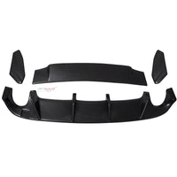 Diffuseur Arrière Carbone Volkswagen Golf MK6 GTI 2008-2013 - vue rapprochée - Becquet Voiture