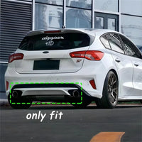 Diffuseur Arrière Ford Focus ST MK4 2019-2021 Noir Brillant - vue de profil - Becquet Voiture