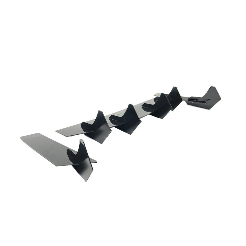 Diffuseur Arrière Ford Mustang 2015-2023 Noir - vue de trois-quarts - Becquet Voiture