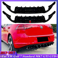 Diffuseur Arrière LED VW Golf 7 MK7 GTI GTD 2013-2017 - vue de face - Becquet Voiture