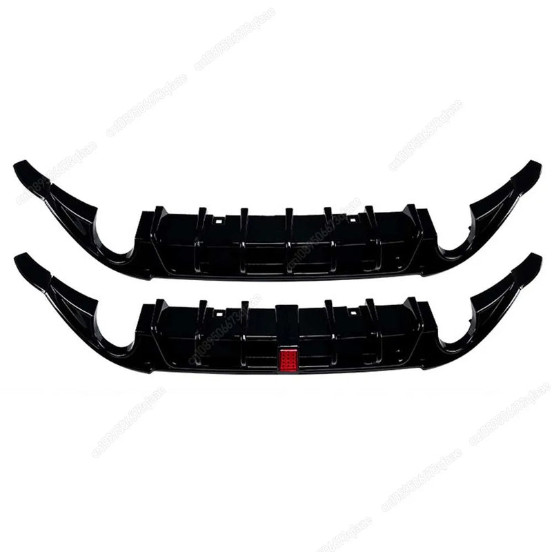 Diffuseur Arrière LED VW Golf 7 MK7 GTI GTD 2013-2017 - vue de trois-quarts - Becquet Voiture