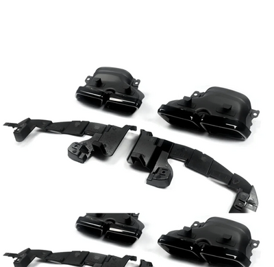 Diffuseur Arrière Look 63 AMG Mercedes Classe E W213 2016-2020 - vue arrière - Becquet Voiture
