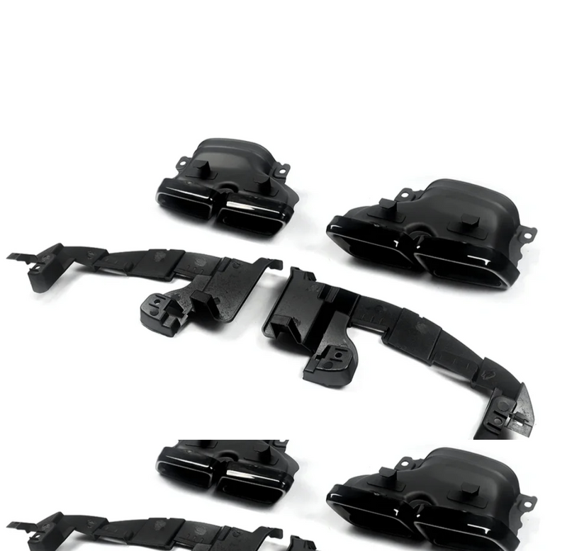 Diffuseur Arrière Look 63 AMG Mercedes Classe E W213 2016-2020 - vue arrière - Becquet Voiture