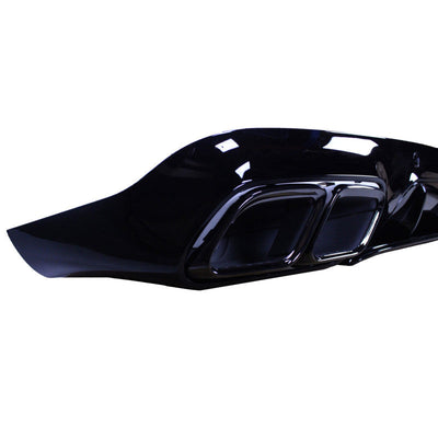 Diffuseur arrière look 63 AMG Mercedes CLS C257 2018-2022 - vue arrière - Becquet Voiture